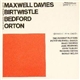 Peter Maxwell Davies, Harrison Birtwistle, David Bedford, Richard Orton - New Music From London